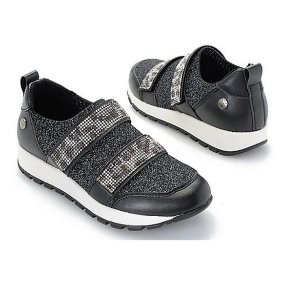 BERNIE MEV"TARA GRIP" DOUBLE BUCKLE SLIP ON SNEAKERS - Picture 1 of 2